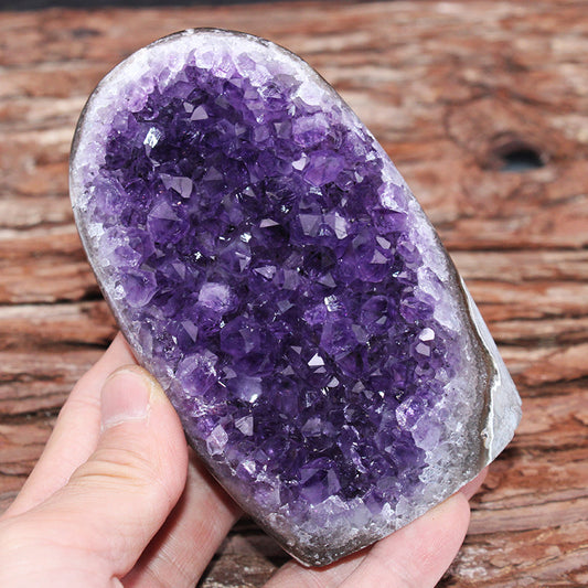 Natural Fashion Personality Geode Decoration Ornament