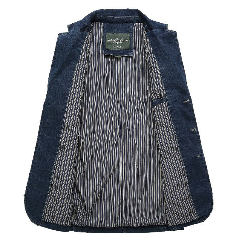 Men's Denim Suits, Men's Cotton Denim, Konishi Decoration