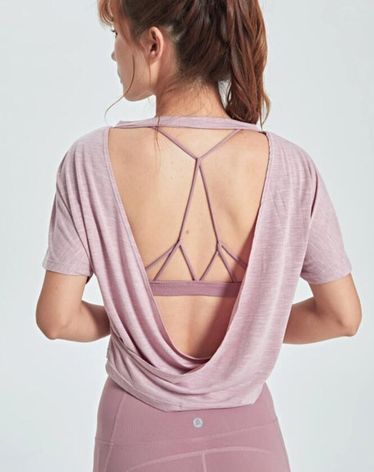 Yoga wear fitness wear casual back