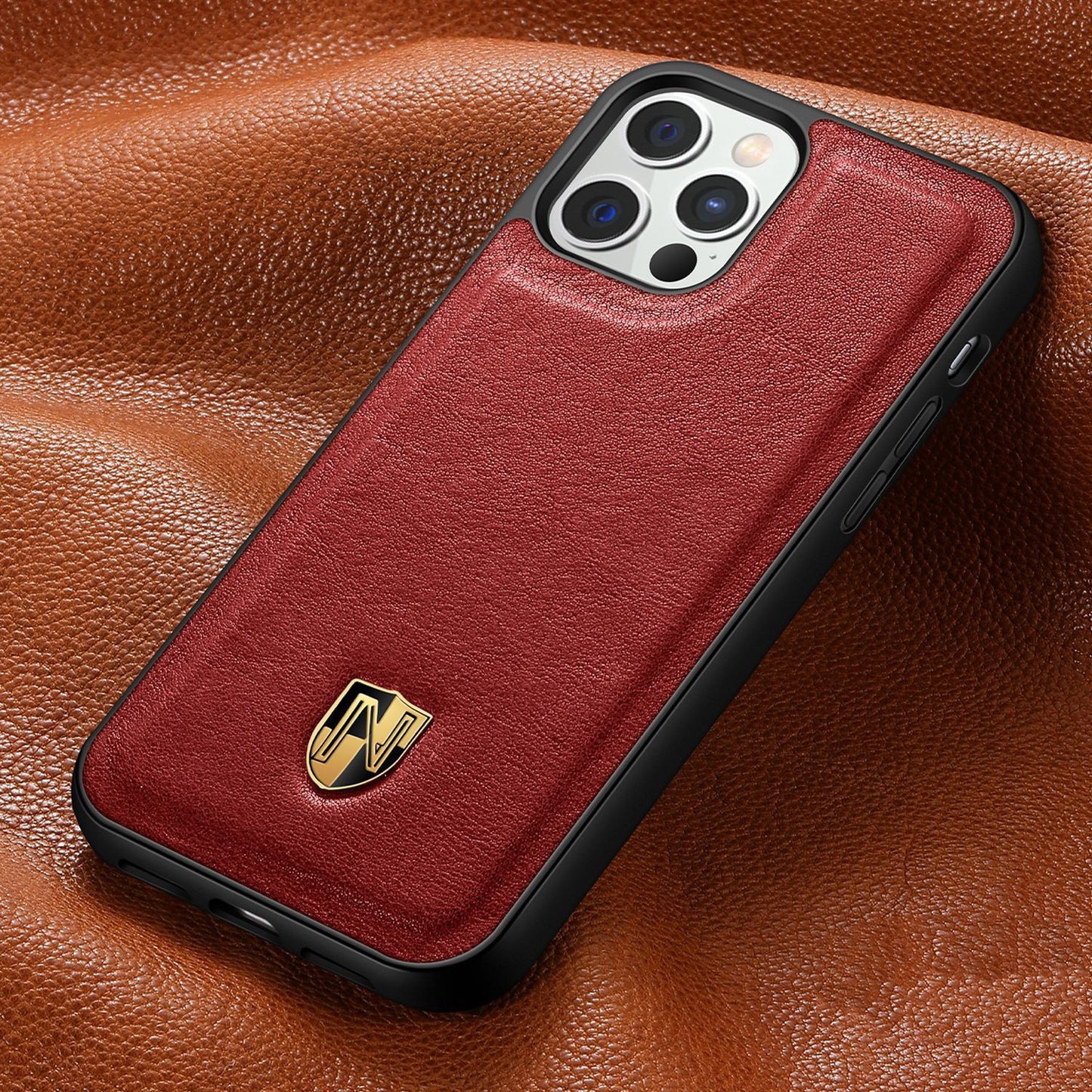 Leather Phone Case Luxury Top Layer Leather