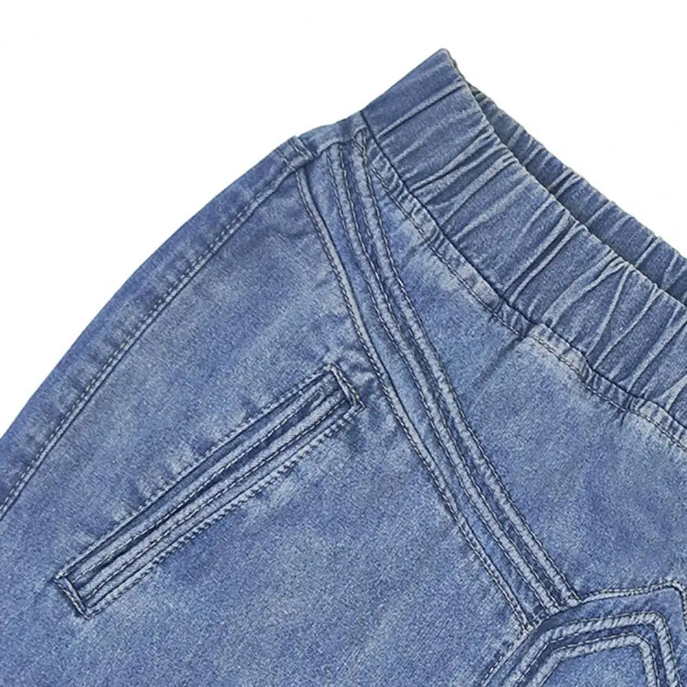 Oversize Fashion Street Skirt 2023 Summer A Line Denim Skirt Women Autumn Sun Skirt Casual Solid High Waist Women's Long Skirt