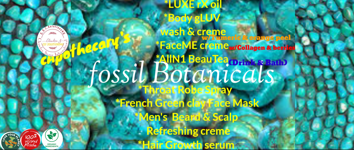 fossil Organics Exfoliating Clay (Handcrafted)cApothecary fossil Organics